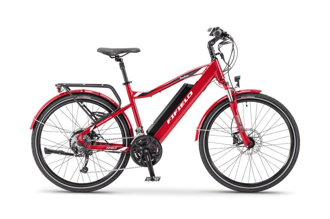 Fifield Bonfire 500 e-bike - Comfort features included