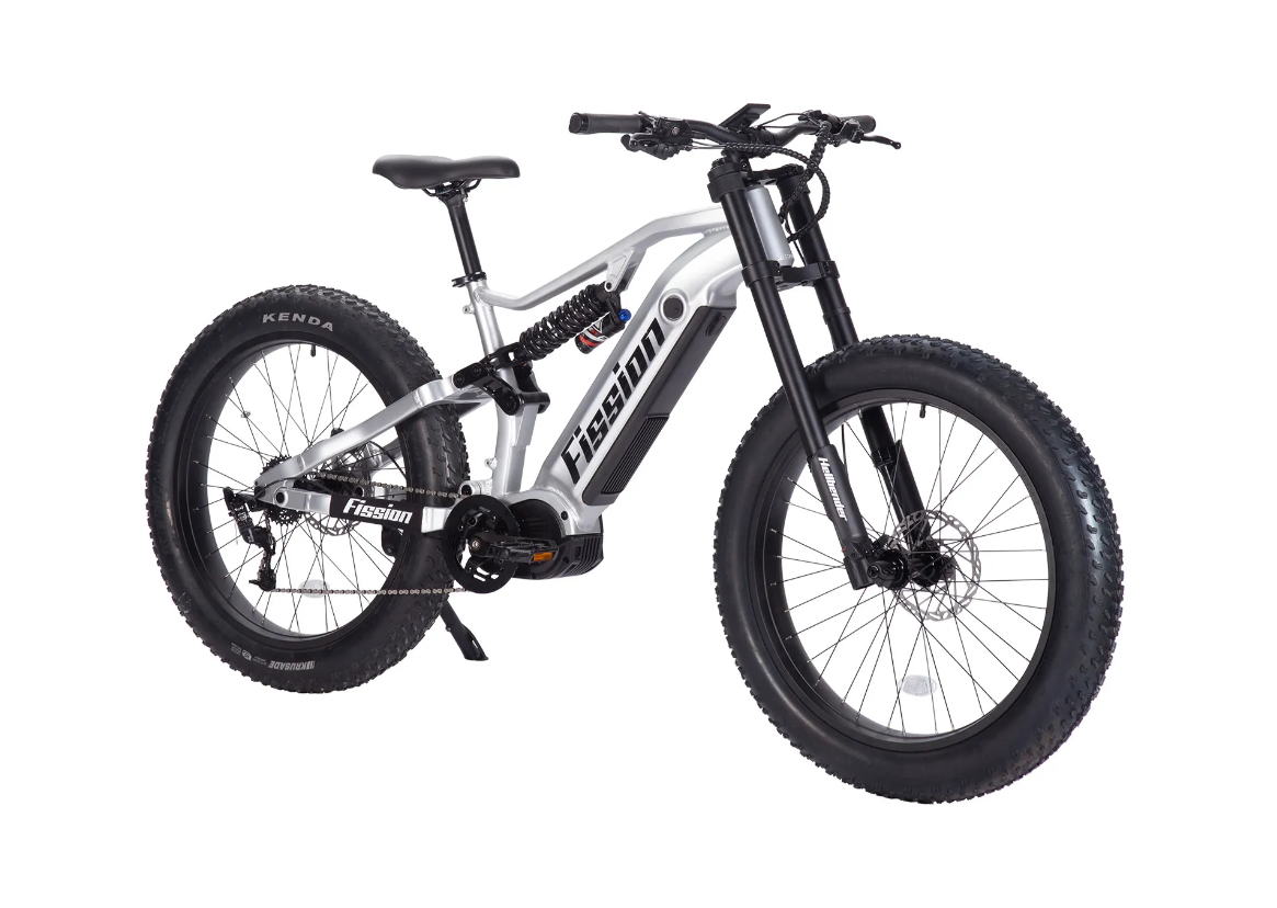 Fission Cycles Hellbender 750W Ultra Drive Electric Bike – Built for the dirt