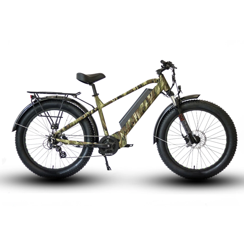 EUNORAU FAT-HD Hunter X7 fat tire e-bike - See the trail