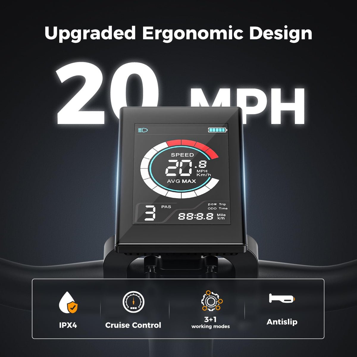 Jasion EB5 1000W Electric Bike - Image 5