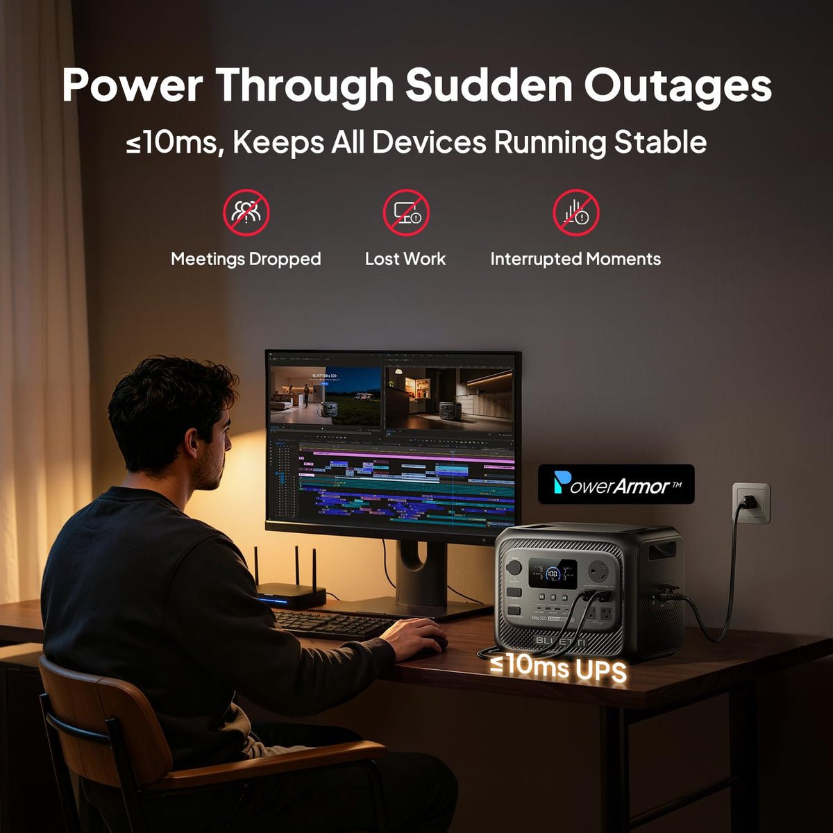 BLUETTI Elite 300 Portable Power Station for RV & Home Backup 3014.4Wh - Image 7