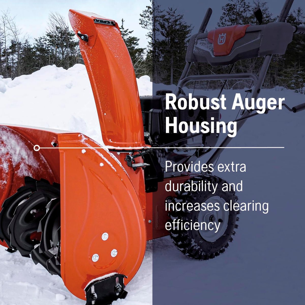 Husqvarna ST124 212cc 24" 2 Stage Snow Blower 970710001 - Image 6