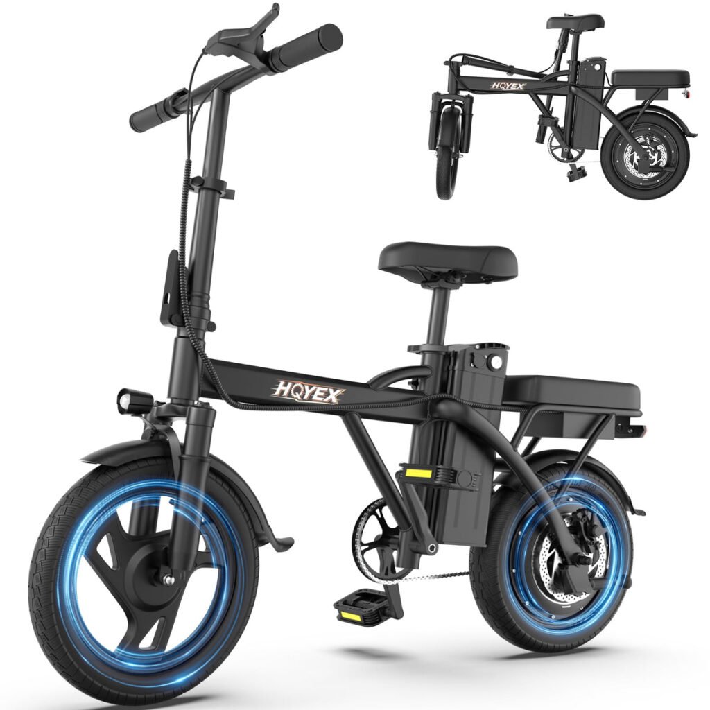 HQYEX 14" Folding Electric Bike