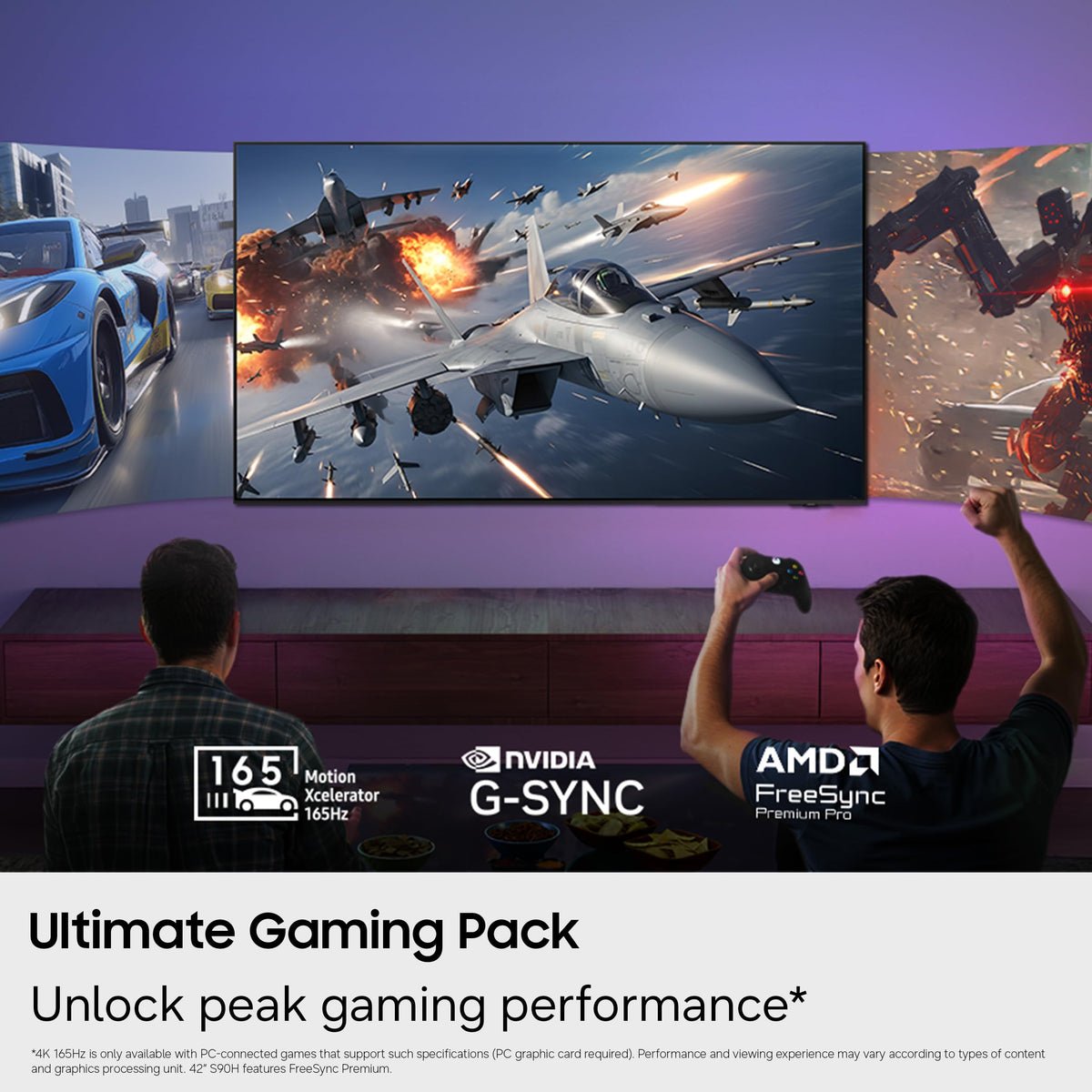Samsung 65-Inch Class S90H Series, OLED, 4K, Smart TV, 2026 Model - Image 7