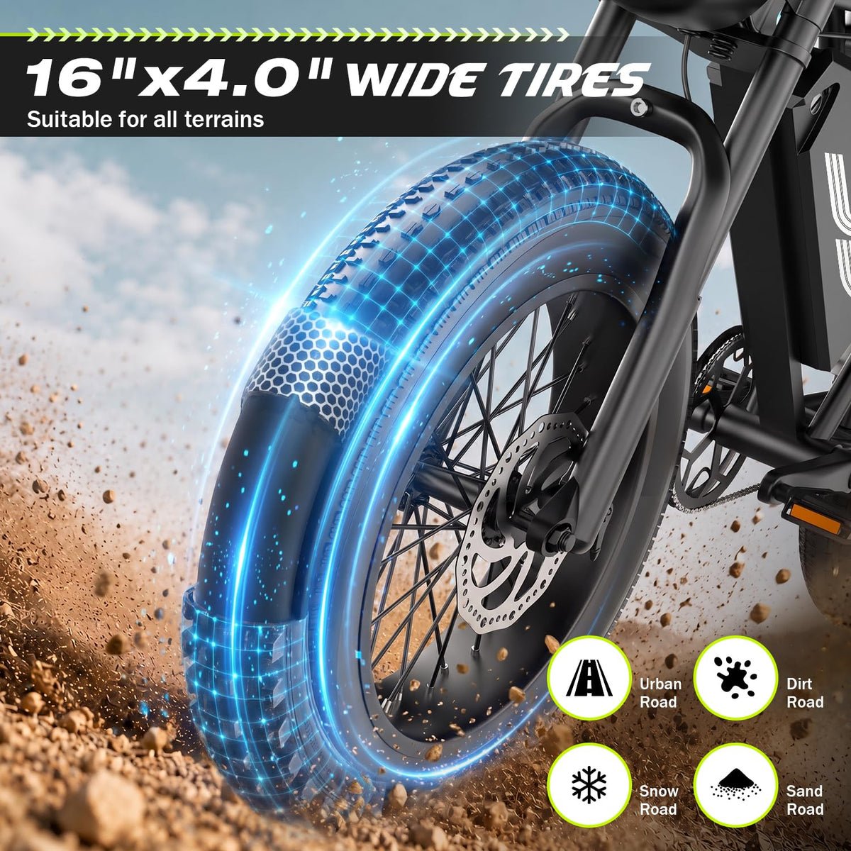 ASKGO S9-2 2500W Electric Bike - Image 8