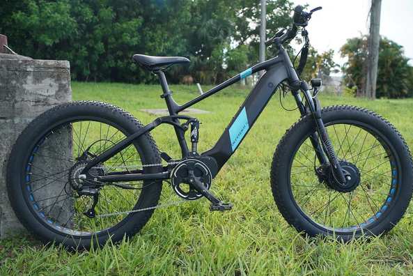 EUNORAU Defender S AWD - Dual Suspension Electric Fat Tire Bike – Two motors, 1,500 watts