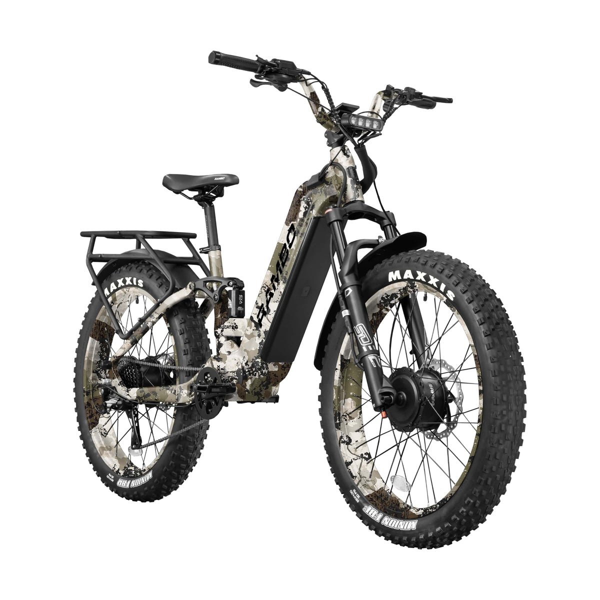 Rambo Hellcat 2.0 FS All-Wheel Drive Electric Hunting Bike