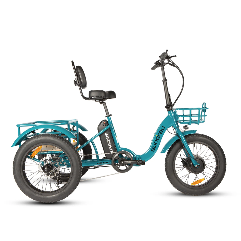 EUNORAU New-Trike 2.0 folding electric trike - Folds and carries