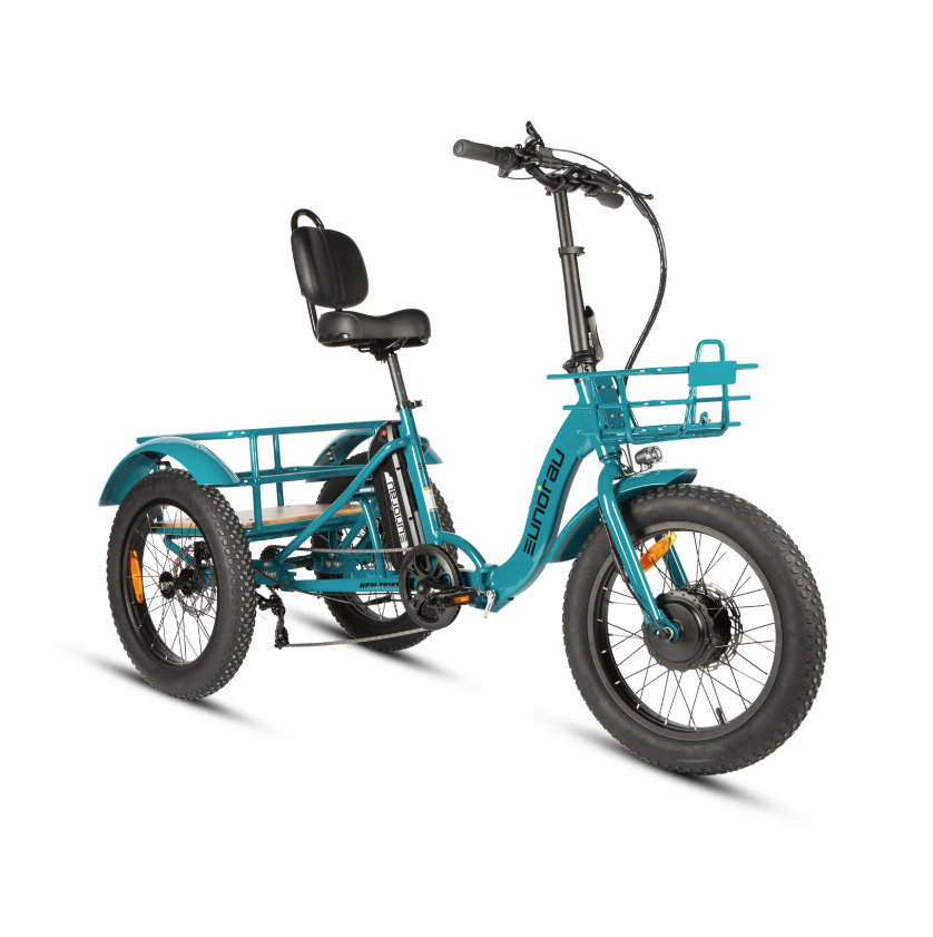 EUNORAU New-Trike 2.0 folding electric trike - Comfort and control