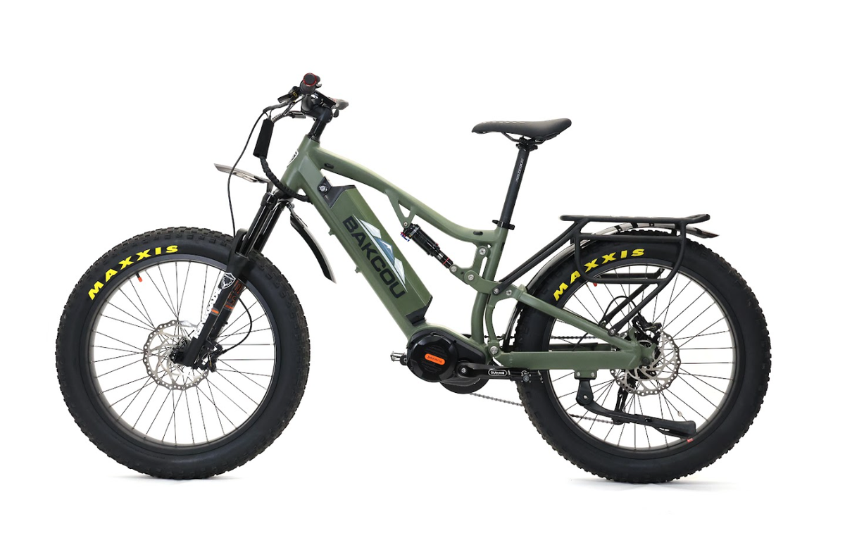 BAKCOU Storm medium frame hunting e-bike - Battery to match your hunt
