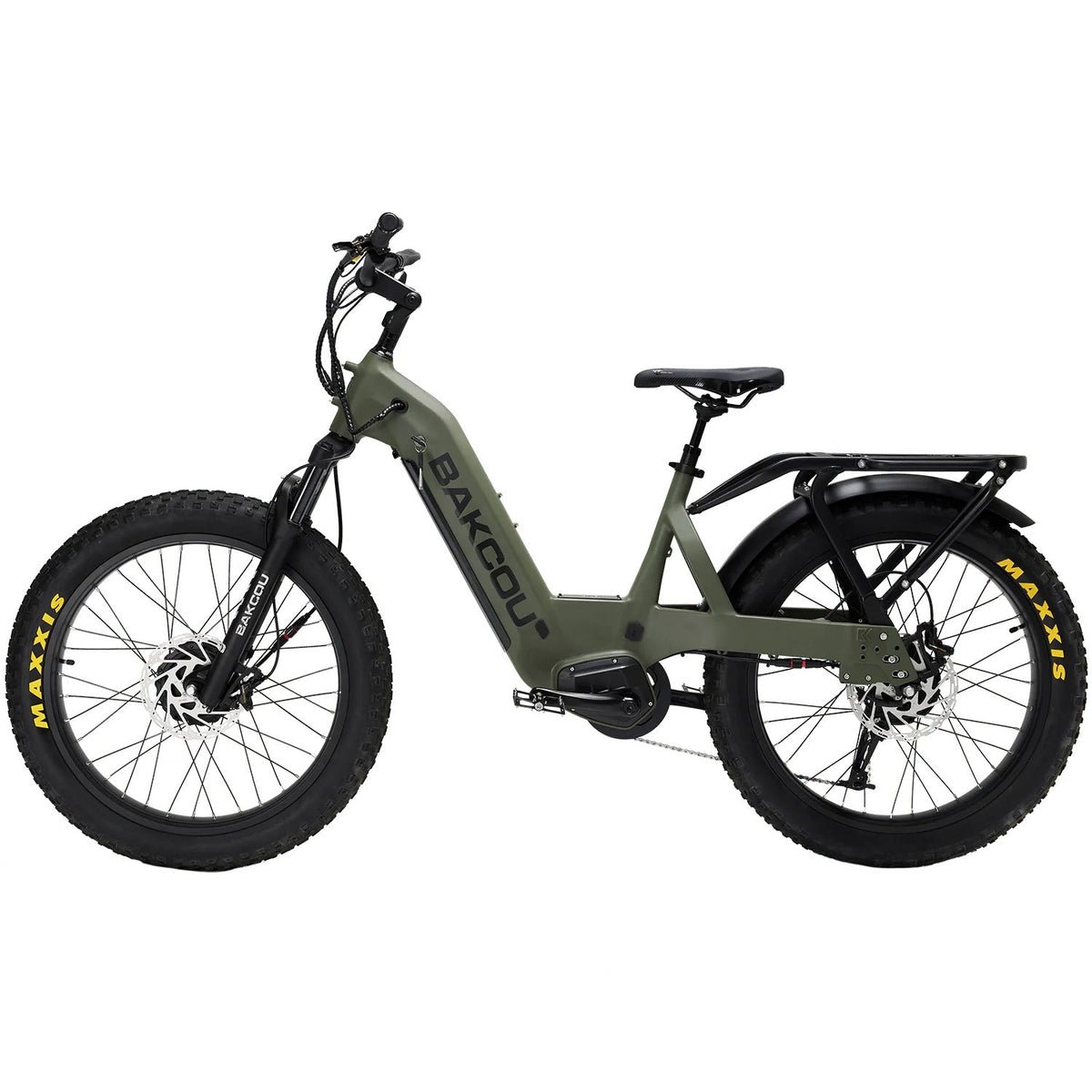 BAKCOU Kodiak SD AWD Electric Hunting Bike – Extend your range