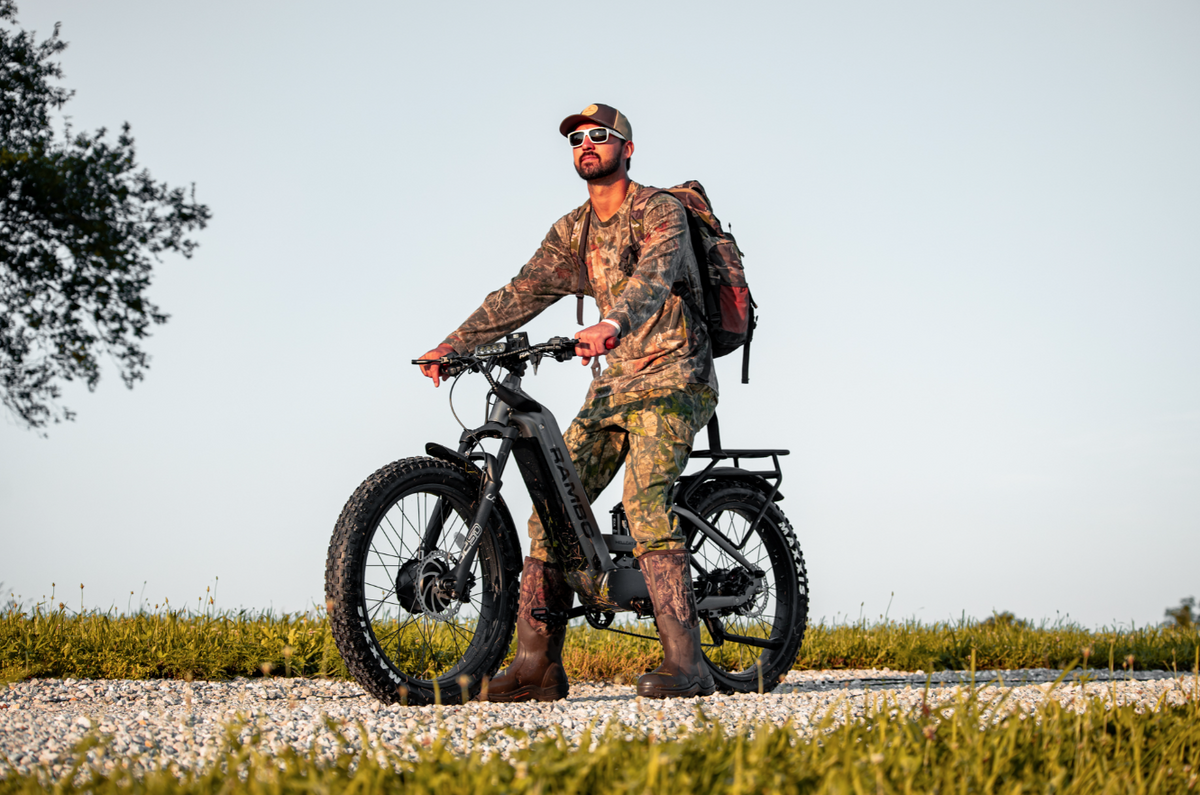 Rambo Hellcat 2.0 FS All-Wheel Drive Electric Hunting Bike – All-wheel drive traction